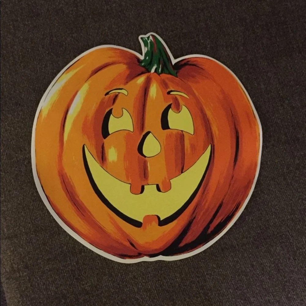 1970s Polyurethane Foam Pumpkin Placemat